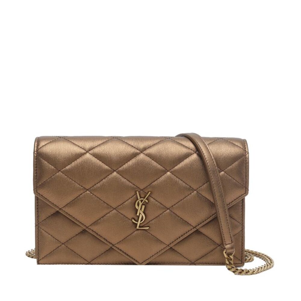 Saint Laurent Women Paris Chain Wallet